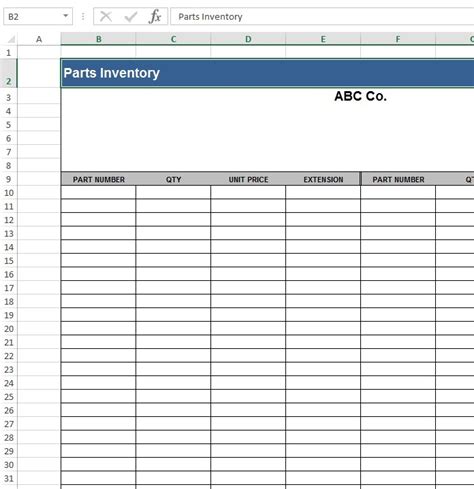 Download Free Excel Examples
