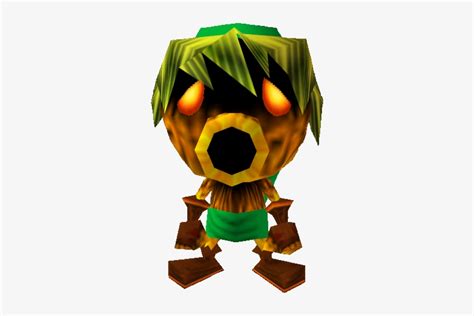 U Link Legend Of Zelda Majoras Mask Deku Link Png Image