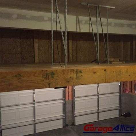 Loft Storage Solutions Custom Built Massive Overhead Garage Storage