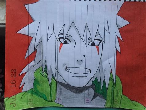 Naruto Jiraiya Drawing Naruto