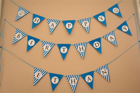 Flipawoo Invitation And Party Designs Happy Birthday Bunting Banner