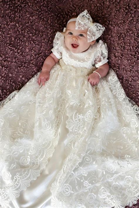 Christening Gown Girl Christening Gown Baby Girl Stunning Etsy