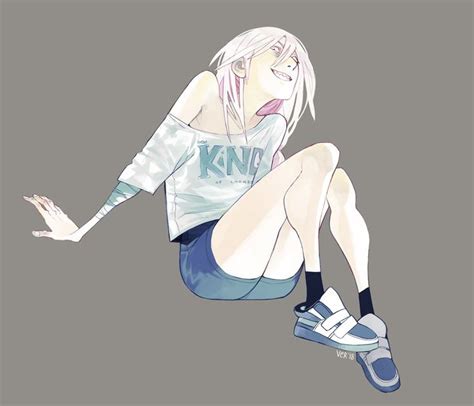 Sitting Anime Pose