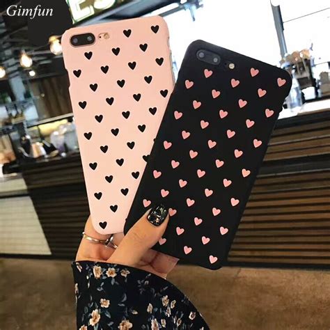 Gimfun Simple Many Lovers Couples Hard Phone Case For Iphone X 6 6plus