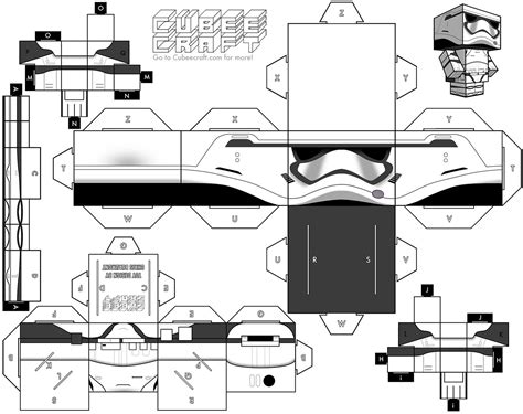 First Order Stormtrooper Figure Cubeecraft Artofit