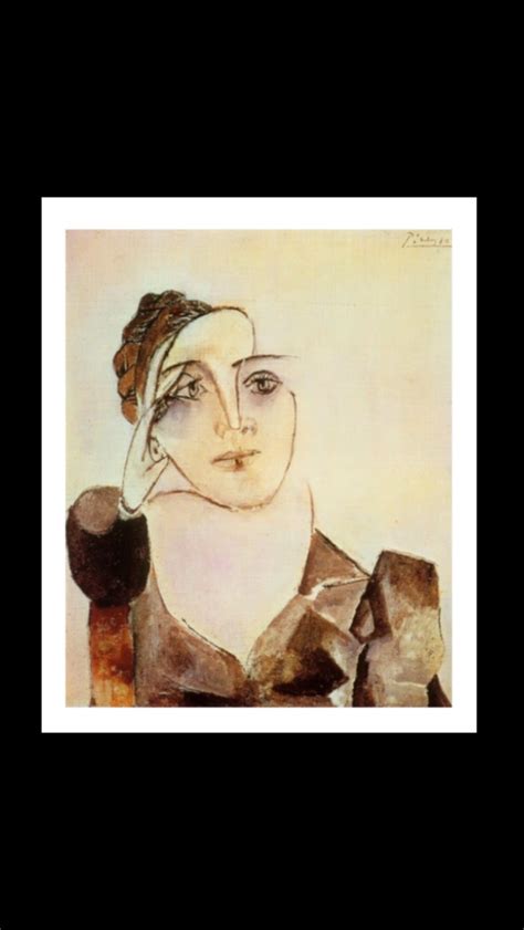 Pablo Picasso Portrait De Dora Maar 1936 Huile Sur Toile 65 X 54
