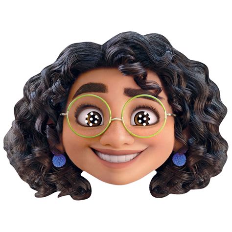 Mirabel En Isabela Van Encanto 2d Card Party Masks Twin Pack Official Disney