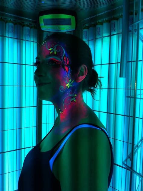 Black Light Face Painting Fairy Omg Can We Wedding Makeup Face