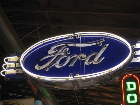 Ford Dealer Neon Sign Flickr Photo Sharing