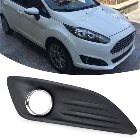 1pcs Car Front Bumper Light Grill Cover Honeycomb Fog Lamp Lower Grille