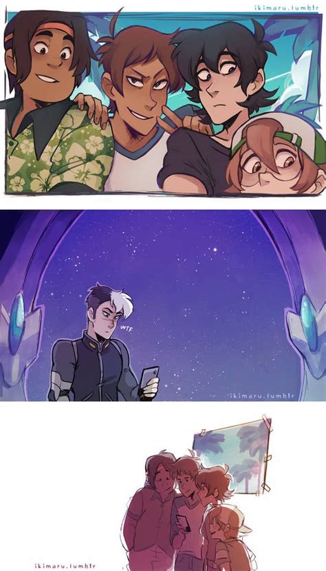 On Vacation By Ikimaru Art On Deviantart Voltron Memes Voltron Funny Voltron