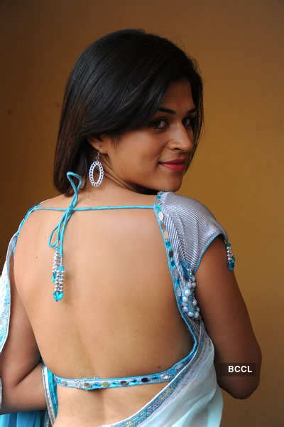 Shraddha Das Looks Sensuous In Backless Blouse