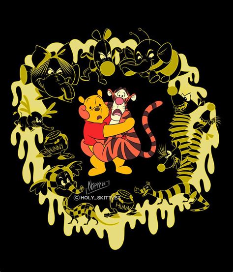 Scary Pooh By Nippy13 Winnie The Pooh Friends Disney Artists Disney