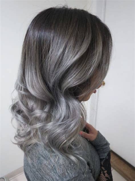 With great hair styles you can get designs that will make you very happy. silver fox on asian hair | Asian hair, Silver ombre hair ...