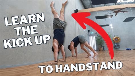 How To Handstand Learn The Kick Up Youtube