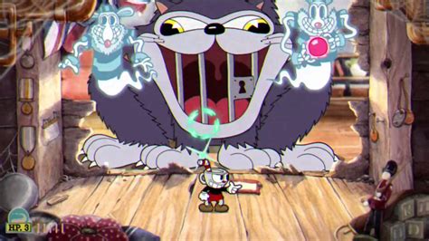 Cuphead How To Beat Cat And Mouse Boss Youtube