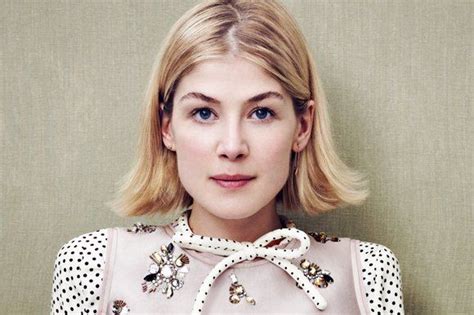 The Sunday Times Style August 2013 Rosamund Pike White Hair Color