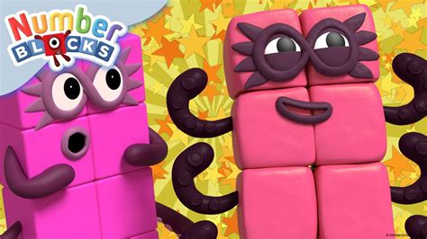 Numberblocks Make Numberblock Eight Out Of Play Doh