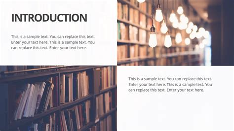 Introduction Template Advance Learning Slidemodel