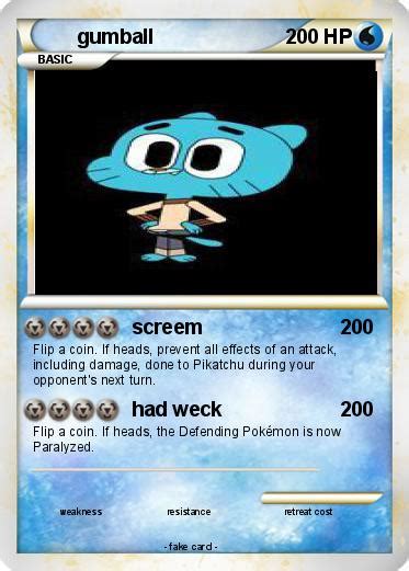 Pokémon Gumball 678 678 Screem My Pokemon Card