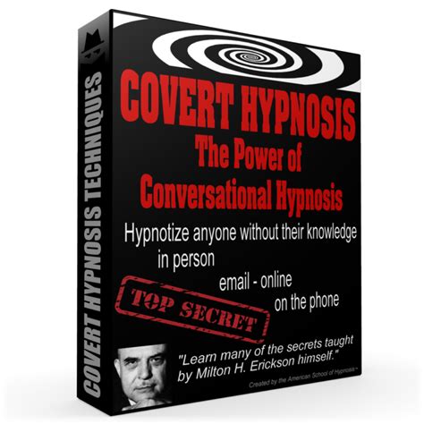 Covert Hypnosis Training American School Of Hypnosis