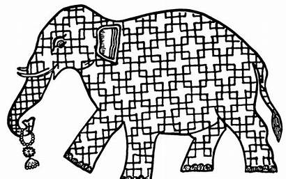 Coloring Stress Coloriage India Anti Colorear Elefante