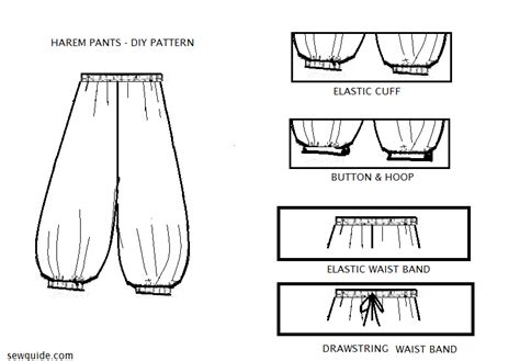 33 Tiny Harem Pants Sewing Pattern Denversheran