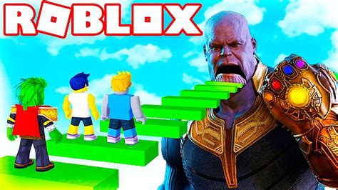 Avengers Endgame Obby En Roblox Escapa De Thanos Youtube