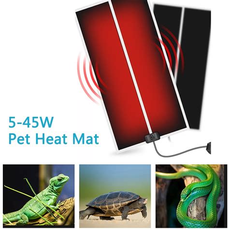 W Terrarium Reptiles Heat Mat Climbing Pet Heating Warm Pads