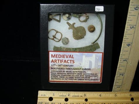 Medieval Artifacts Collection 040122m The Stones And Bones Collection