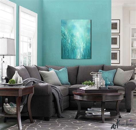 Abstract Teal Wall Art Canvas Print Turquoise Blue Green Teal Etsy