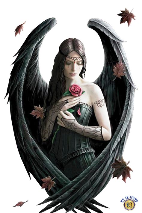 Png Gothic Angel Anne Stokes Art Angel Art