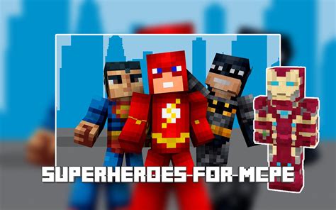 Best Skins And Mods Superheroes For Minecraft Pe Apk للاندرويد تنزيل