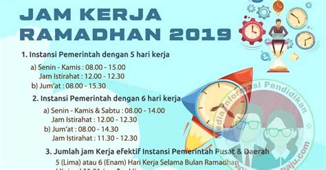 Hanya saja, pemerintah menentukan lama. Jam Kerja PNS Selama Bulan Puasa 2019 - GURU MAJU