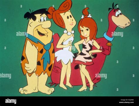 Los Picapiedras Fred Flintstone Wilma Flintstone Guijarros Fotografía