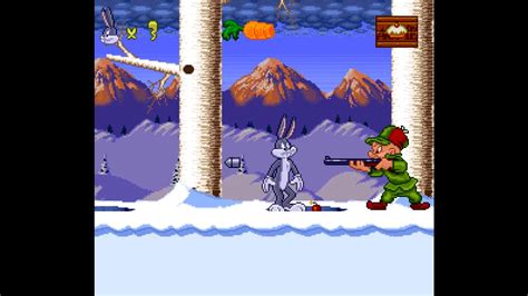 Bugs Bunny Rabbit Rampage Snes 60fps Gameplay Youtube