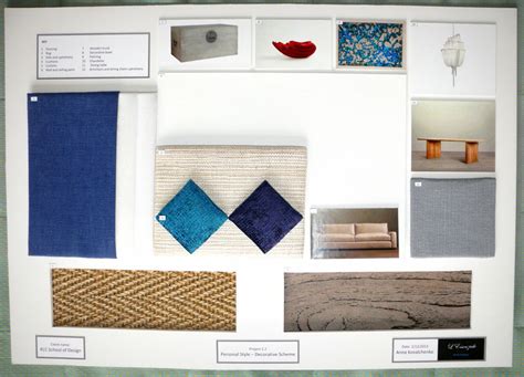 How To Create A Sample Board For Interior Design Project
