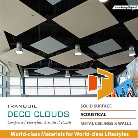 Tranquil Deco Clouds Soundproof Room Room Acoustics Sound Baffles