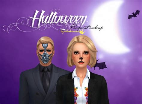 Halloween Masks Sims 4 Facepaint