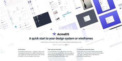 Acmeds Open Source Design System Figma Ui4free