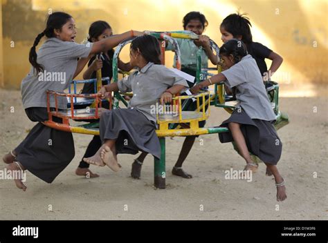 School Playground Indian Hi Res Stock Photography And Images Alamy