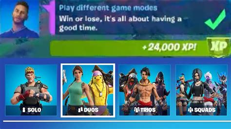 Play Different Game Modes Fortnite Youtube