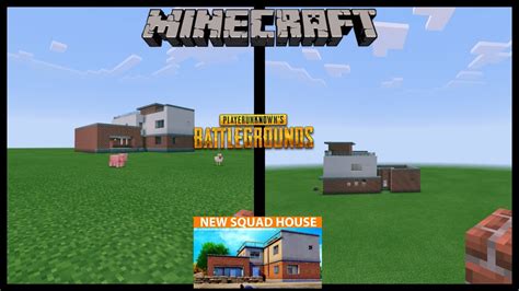 Pubg Squad House In Minecraft Youtube