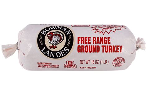 Free Range Ground Turkey Bowman Landes Turkeys