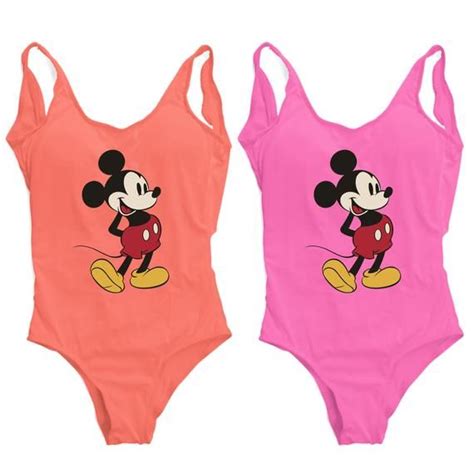 Classic Mickey Mouse Swimsuit Disney World Swimsuit Etsy Classic