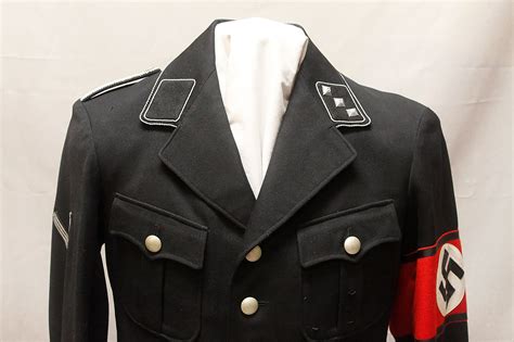 WW2 German Allgemeine SS Tunic w/RF-SS Cuff Title . U2002cxa - Time Traveler Militaria