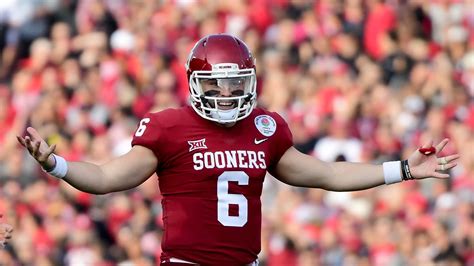 Who Is Baker Mayfield Clevelands Number One Overall Draft Pick Nfl