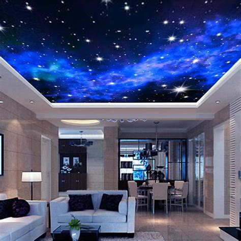 Grey, buy online here low price, good such as painted drywall,old wallpaper or ceiling,marble,furniture. Wholesale Interior Ceiling 3D Milky Way Stars Wall ...