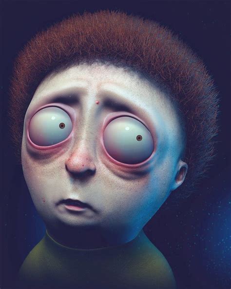 Wil Hughes Nightmare Inducing Realistic ‘rick And Morty