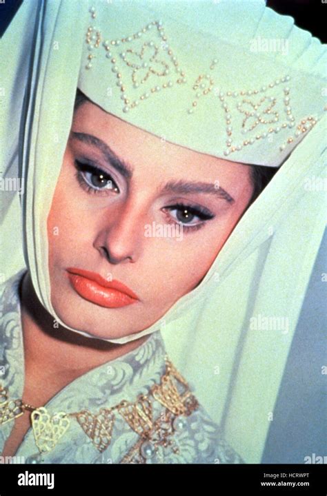 El Cid Sophia Loren 1961 Stock Photo Alamy